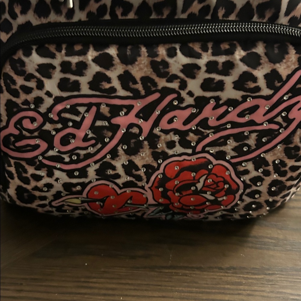 Ed Hardy Leopard and Skull Print Lunch Bag 
 Coolers. 10x8x6   PICK ONE…. - Picture 3 of 9